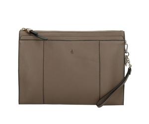 Piquadro Circle Clutch bag Genuine Leather 30.5 cm brown