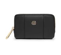 Piquadro Circle Key pouch Genuine Leather 10.5 cm black