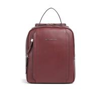 Piquadro Circle | leather Backpack | red