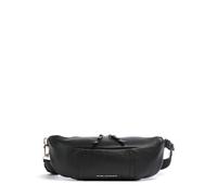 Piquadro Circle | leather Crossbody bag | black
