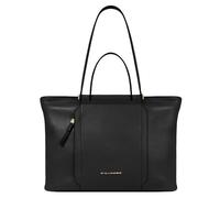 Piquadro Circle Shopper Bag Genuine Leather 38 cm Laptop compartment black
