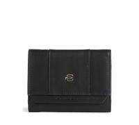 Piquadro Circle Wallet RFID protection Genuine Leather 12 cm black