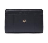 Piquadro Circle Wallet RFID protection Genuine Leather 14.5 cm black