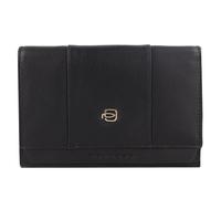 Piquadro Circle Wallet RFID protection Leather 14 cm black