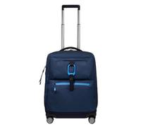 Piquadro Corner 4 wheels Cabin suitcase 55 cm blue