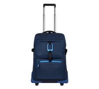 Piquadro Corner 4 wheels Cabin trolley 55 cm blue