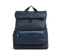 Piquadro Corner backpack 44 cm laptop compartment blue