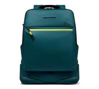 Piquadro Corner Business backpack 43 cm Laptop compartment petrol