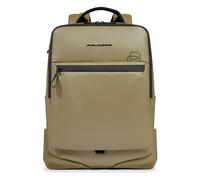 Piquadro Corner Business backpack 43 cm Laptop compartment yellow