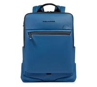 Piquadro Corner Business backpack RFID protection 43 cm Laptop compartment blue