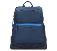 Piquadro Corner Daypack 44 cm Laptop compartment blue