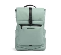 Piquadro Corner Special Backpack, 17L, unisex, green