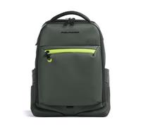 Piquadro Corner Special Backpack, 17L, unisex, green