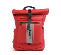 Piquadro Corner Special Ducati | Rolltop backpack | red