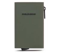 Piquadro Corner Wallet RFID protection 7 cm olive