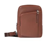 Piquadro Cronus Shoulder bag Leather 18 cm brown