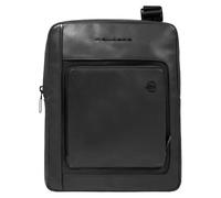 Piquadro Designer Men’s Leather Crossbody Bag Black CA1816W131/N