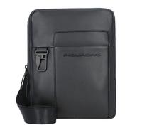 Piquadro Finn | leather Crossbody bag | black