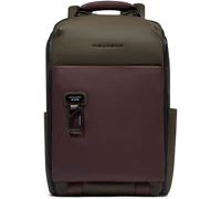 Piquadro Harper Daypack Leather 44 cm Laptop compartment olive