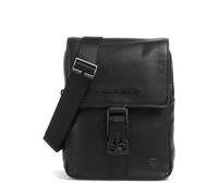 Piquadro Harper | leather Crossbody bag | black