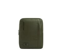 PIQUADRO leather messenger bag - Green One Size