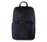 Piquadro Letter backpack 39 cm laptop compartment blue