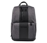 Piquadro Letter backpack 39 cm laptop compartment gray