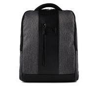 Piquadro Letter backpack RFID 41 cm laptop compartment gray