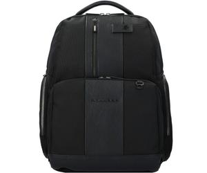 Piquadro Letter backpack RFID 42 cm laptop compartment black