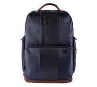 Piquadro Letter backpack RFID 42 cm laptop compartment blue