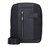 Piquadro Letter shoulder bag 17 cm black