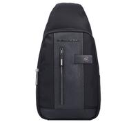 Piquadro Letter shoulder bag 37 cm black