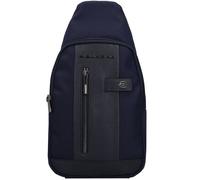 Piquadro Letter shoulder bag 37 cm blue