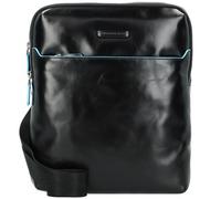 Piquadro Letter shoulder bag leather 26 cm black