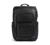 Piquadro Liko Travel backpack, black, 13L, 29 x 43 x 15cm