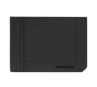Piquadro Liko Wallet RFID protection Leather 12.5 cm black
