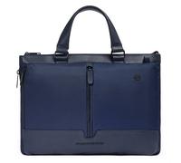 Piquadro Marcel Briefcase 38 cm Laptop compartment blue