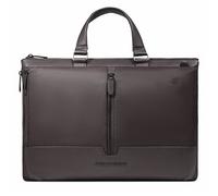 Piquadro Marcel Briefcase Leather 42 cm Laptop compartment brown