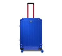PIQUADRO Medium Trolley 4 Wheels in Polycarbonate Blue - Blue One Size, Blue - Blue, Taglia Unica