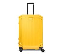 PIQUADRO Medium Trolley 4 Wheels in Polycarbonate Blue - Blue One Size, G-Grey, Taglia Unica