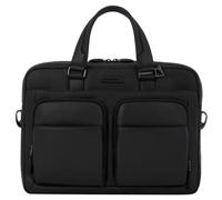 Piquadro Modus Briefcase Leather 39.5 cm Laptop compartment black