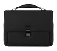 Piquadro Modus Briefcase Leather 40 cm Laptop compartment black