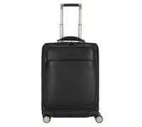 Piquadro Modus Special 4 wheels Trolley Genuine Leather 59 cm black