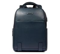 Piquadro Modus Special Daypack Leather 37 cm Laptop compartment blue