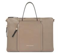 Piquadro Office Circle Beige Leather 15.6" Laptop Bag CA4021W92