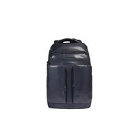PIQUADRO personalizable-zipped laptop 15'' and ipad backpack - Blue One Size