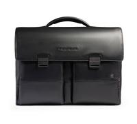 Piquadro Philip Briefcases Messenger Leather 42 cm Laptop compartment black