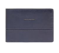 Piquadro Philip Wallet RFID protection Leather 12.5 cm blue