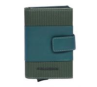 Piquadro PQ-Earth Credit card case RFID protection Genuine Leather 6.5 cm green