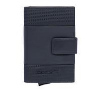 Piquadro PQ-Earth Credit card case RFID protection Leather 6.5 cm black